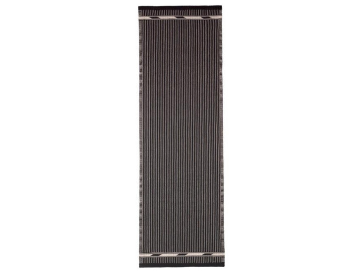 Tapis de couloir scandinave modèle VK3 black / white