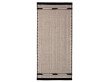 Tapis de couloir scandinave modèle VK3 white / black