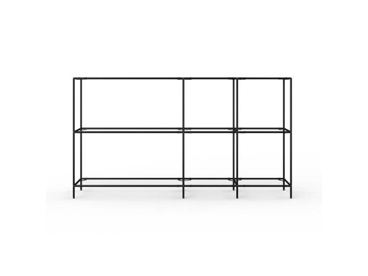 Bibliothèque scandinave Original Shelf Low en verre