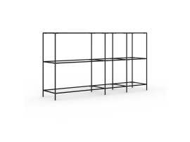 Bibliothèque scandinave Original Shelf Low en verre