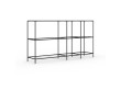 Bibliothèque scandinave Original Shelf Low en verre