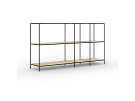 Bibliothèque scandinave Original Shelf Low chêne