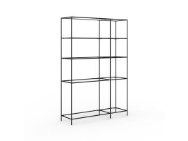 Bibliothèque scandinave Original Shelf 1+1 en verre