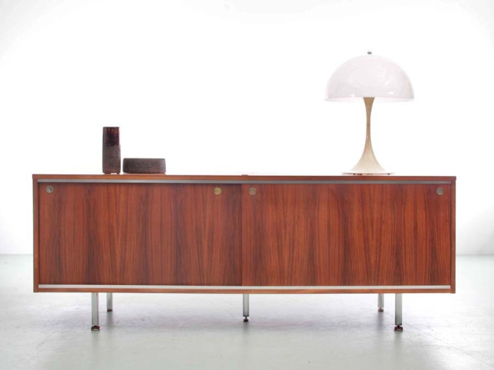 Mid-Century Modern Teak sideboard by George Nelson for  Herman Miller