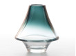 Vase scandinave en verre bleu-gris collection Tona, modèle A1175. 