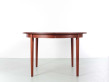 Mid-Century  modern scandinavian dining table in teak 