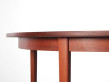 Mid-Century  modern scandinavian dining table in teak 