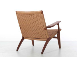 Paire de fauteuils scandinaves CH25