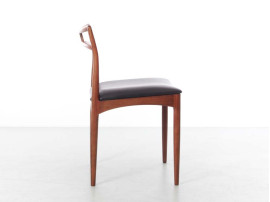 Mid-Century Modern Danish  set  of 6 dining chairs in Rio rosewood  by Johannes Andersen