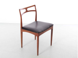 Mid-Century Modern Danish  set  of 6 dining chairs in Rio rosewood  by Johannes Andersen