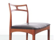 Mid-Century Modern Danish  set  of 6 dining chairs in Rio rosewood  by Johannes Andersen