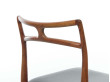 Mid-Century Modern Danish  set  of 6 dining chairs in Rio rosewood  by Johannes Andersen