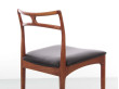 Mid-Century Modern Danish  set  of 6 dining chairs in Rio rosewood  by Johannes Andersen