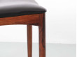 Mid-Century Modern Danish  set  of 6 dining chairs in Rio rosewood  by Johannes Andersen