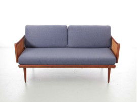 Mid-Century modern scandinavian sofa 2 seats FD451 by Peter Hvidty & Orla Mølgaard Nielsen