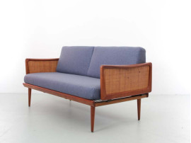 Mid-Century modern scandinavian sofa 2 seats FD451 by Peter Hvidty & Orla Mølgaard Nielsen