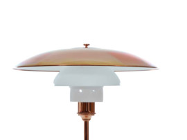 Mid century modern scandinavian PH 3½-2½ copper table lamp, Limited Edition