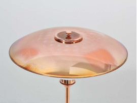 Mid century modern scandinavian PH 3½-2½ copper table lamp, Limited Edition