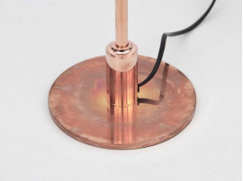 Mid century modern scandinavian PH 3½-2½ copper table lamp, Limited Edition