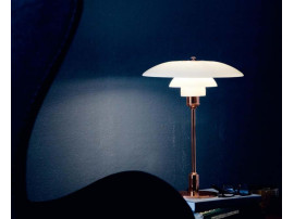 Lampe de table scandinavian en cuivre. Limited Edition de 2014