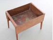 Mid-Century  modern scandinavian planter in copper 