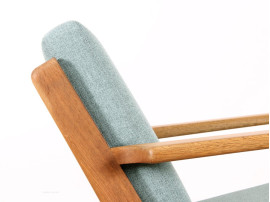 paire de fauteuils scandinaves modèle GE 390 de Hans Wegner pour Getama