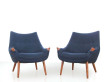 Paire de fauteuils scandinaves "Mama bear"