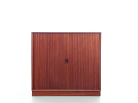 Mid-Century modern scandinavian  jealousy cabinet in solid teak by Peter Hvidt et Orla Mølgaard Nielsen