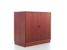 Mid-Century modern scandinavian  jealousy cabinet in solid teak by Peter Hvidt et Orla Mølgaard Nielsen