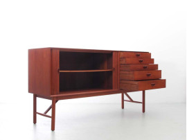 Mid-Century modern scandinavian  sideboard in teak by Peter Hvidt & Orla Mølgaard Nielsen