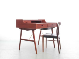 Mid-Century  modern scandinavian vanity desk  in teack by Arne Wahl Iversen