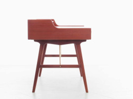 Mid-Century  modern scandinavian vanity desk  in teack by Arne Wahl Iversen