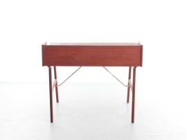 Mid-Century  modern scandinavian vanity desk  in teack by Arne Wahl Iversen