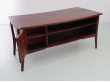 Grand bureau scandinave en palissandre de Rio