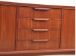 Mid-Century  modern teak sideboard by Rudolf Bernd Glatzel