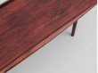 Mid-Century  modern scandinavain coffee table in Rio rosewood by Grete Jalk