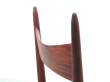 Mid-Century  modern scandinavian set of 6 dining chairs in Rio rosewood by H. Vestervig Eriksen