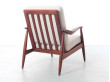 Mid-Century  modern scandinavian pair of lounge chair in teak