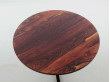 Mid century modern scandinavian side table in Rio rosewood