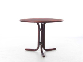 Mid century modern scandinavian side table in Rio rosewood