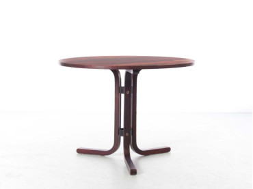 Mid century modern scandinavian side table in Rio rosewood