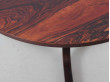 Mid century modern scandinavian side table in Rio rosewood