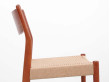 Suite de 6 chaises  en teck de Cees Braakman