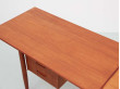 Mid century modern scandinavian desk in teak.