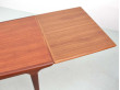 Table de repas scandinave 4/8 pers. en teck