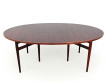 Scandinavian dining table in Rio rosewood