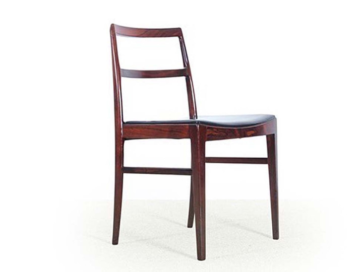 6 scandinavian chairs in Rio Rosewood by Arne Vodder model  430
