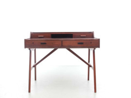 Mid-Century  modern scandinavian Rio rosewood desk by Arne Wahl Iversen