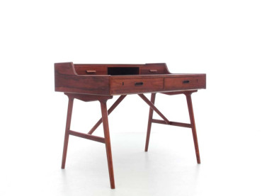 Mid-Century  modern scandinavian Rio rosewood desk by Arne Wahl Iversen