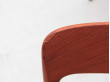 Suite de 6 chaises scandinaves en teck modèle 75